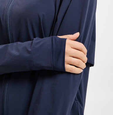 Everlight Long Jacket with built-in cooling hand covers
