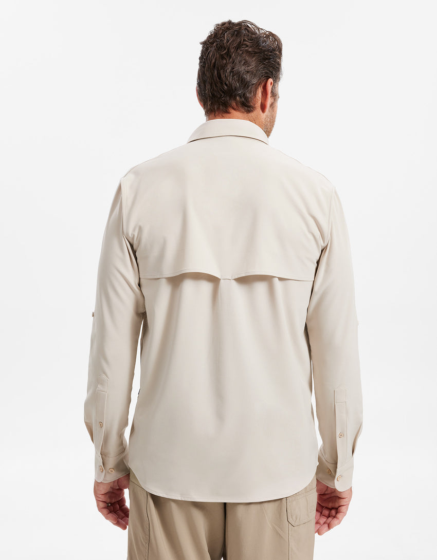 Hiking Shirt Men UPF 50+ Dry Lite | Men's Sun Protective Shirt | Solbari Australia