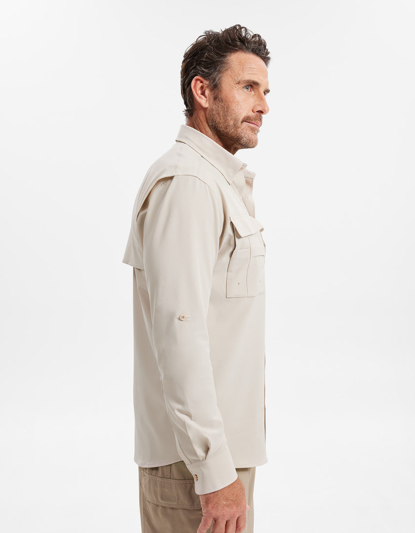Hiking Shirt Men UPF 50+ Dry Lite | Men's Sun Protective Shirt | Solbari Australia