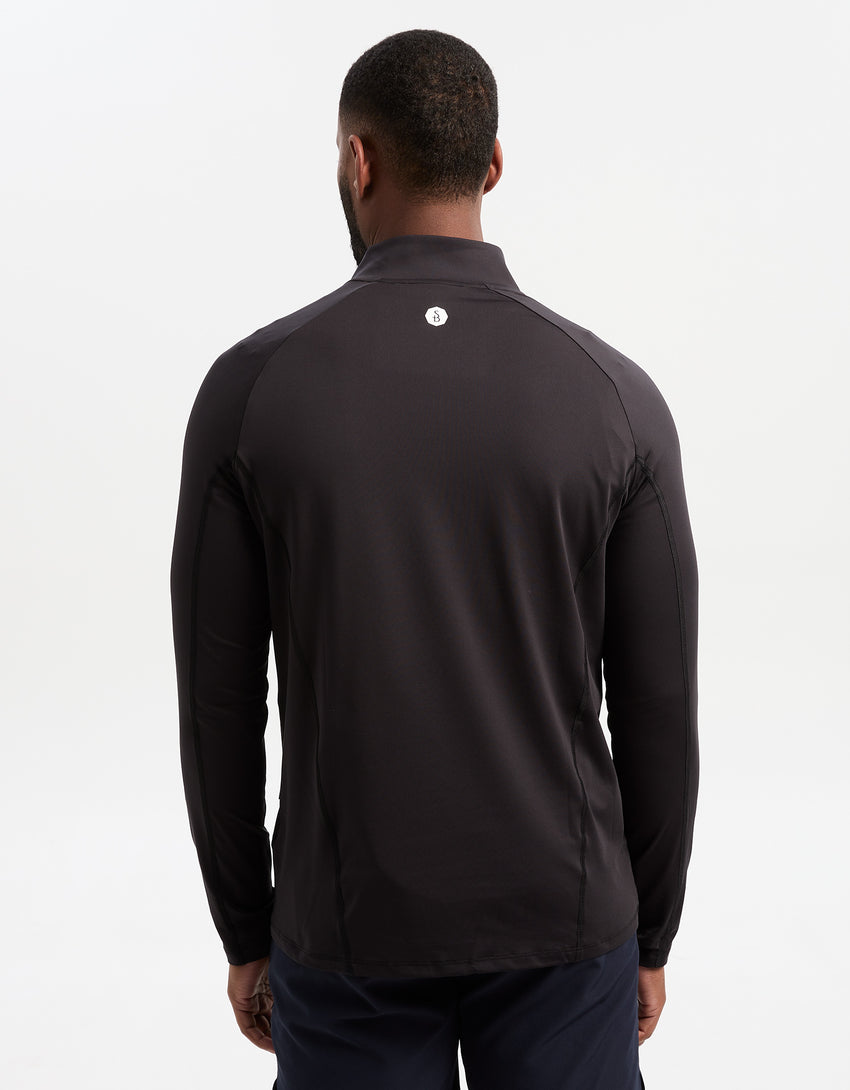 UPF 50+ Men's Sun Protective Long Sleeve Quarter Zip Top | Solbari AU