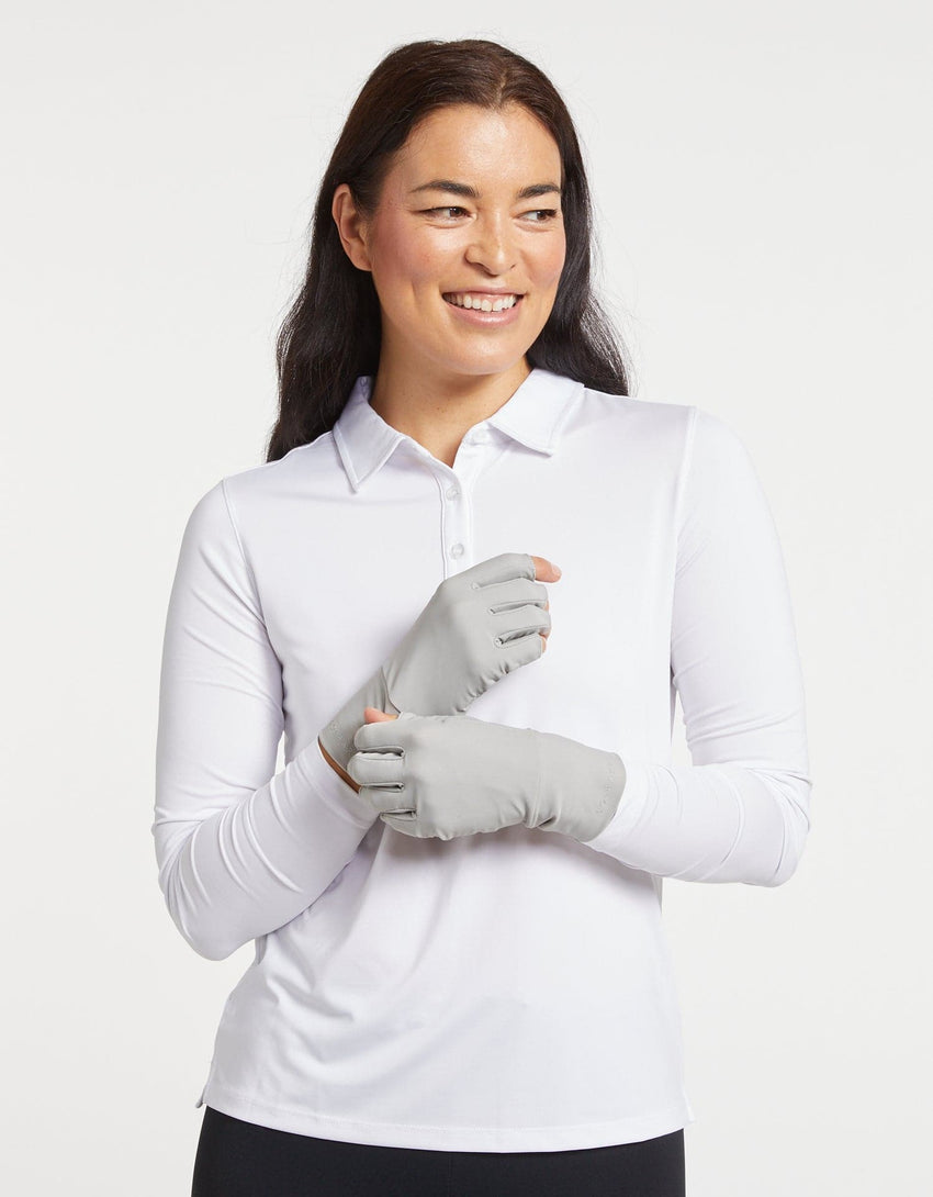 Fingerless Driving Gloves UPF 50+ | Women's Sun Protective Gloves