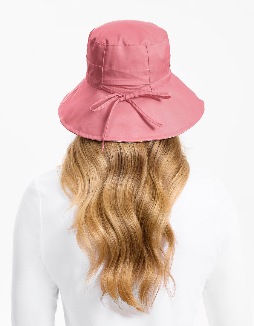 Reversible Wide Brim Printed Hat UPF 50+ | Sun Protective Hat For Women
