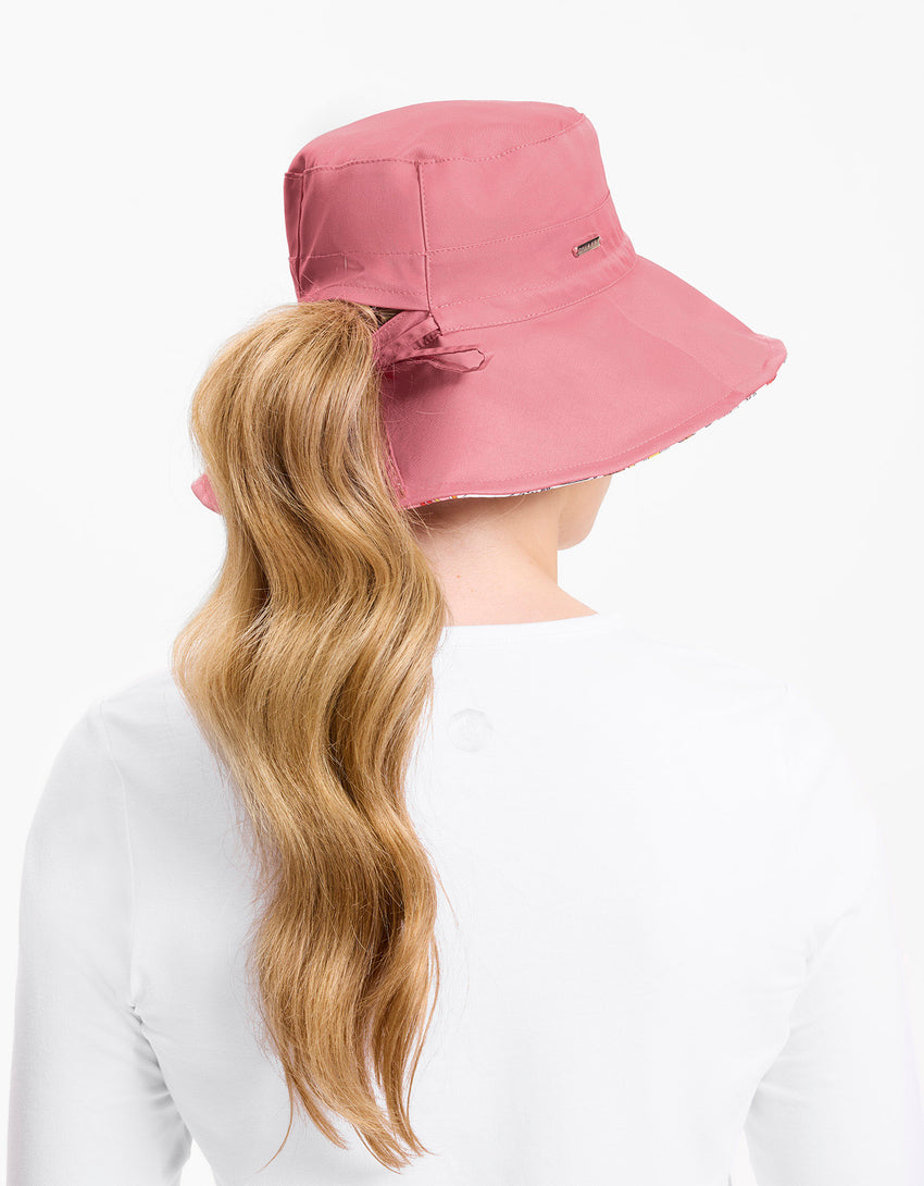 Reversible Wide Brim Printed Hat UPF 50+ | Sun Protective Hat For Women