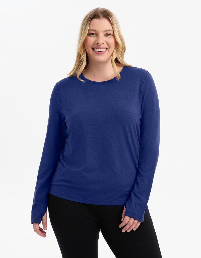 Women’s Sun Protection Long Sleeve T-Shirt UPF 50+ Sensitive Collection