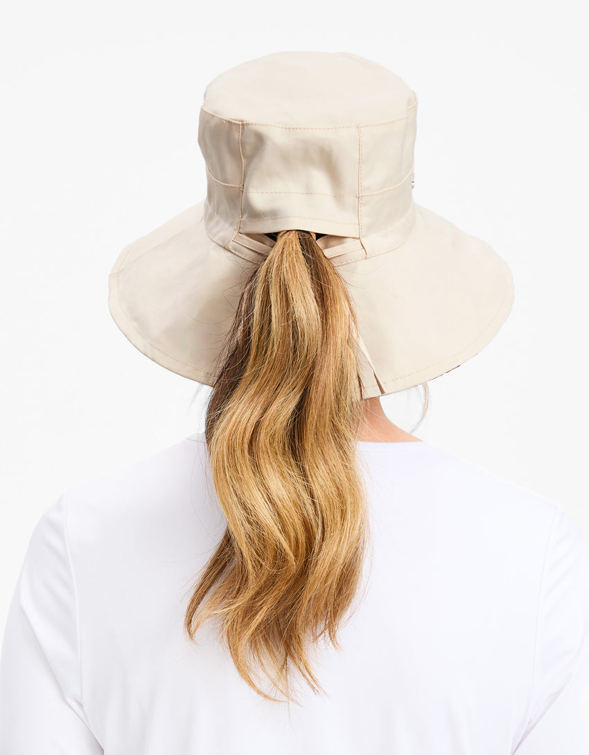 Reversible Wide Brim Printed Hat UPF 50+ | Sun Protective Hat For Women