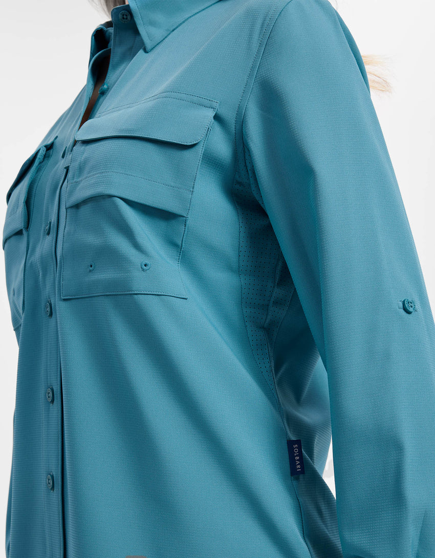 Hiking Shirt Women UPF 50+ Dry Lite | Women's Sun Protective Shirt | Solbari Australia