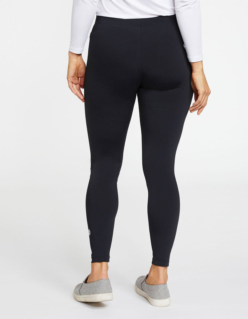 UPF 50+ Sun Protective Full Length Leggings for Women | Womens Swim Tights