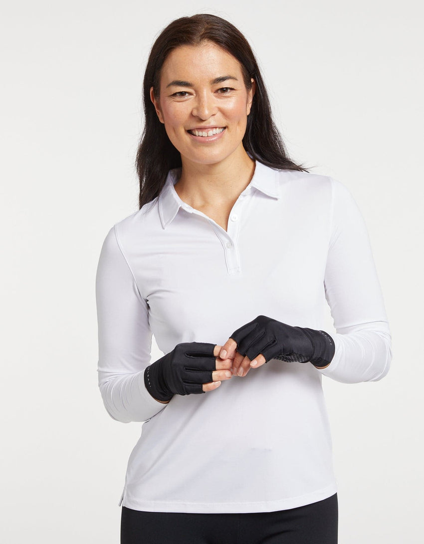 Fingerless Driving Gloves UPF 50+ | Women's Sun Protective Gloves