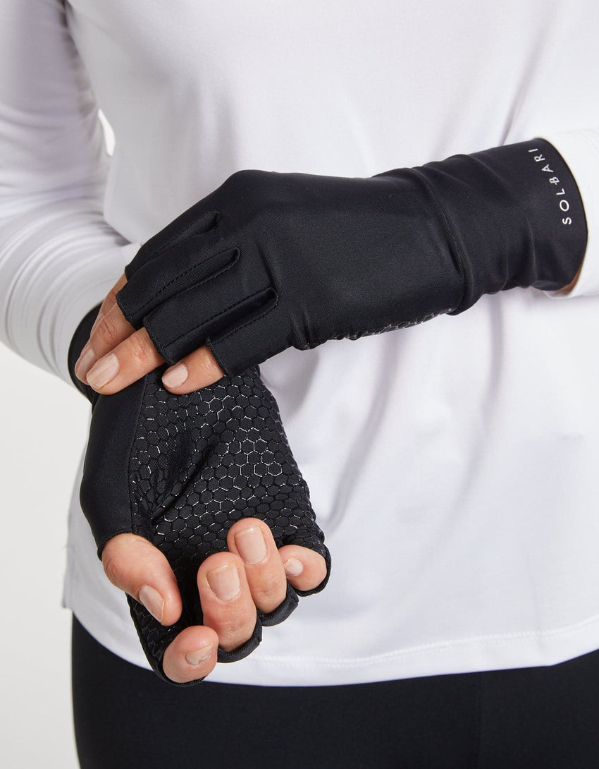 Fingerless Driving Gloves UPF 50+ | Women's Sun Protective Gloves