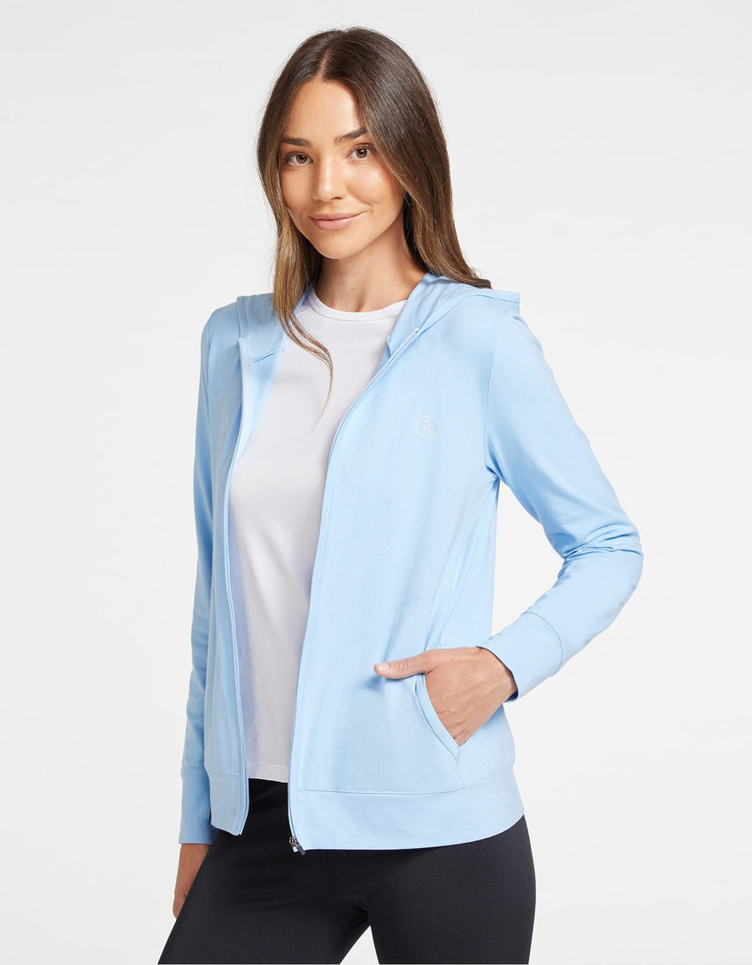 Sun Protection Hooded Top For Women | UPF 50+ Sun Protective Hoodie