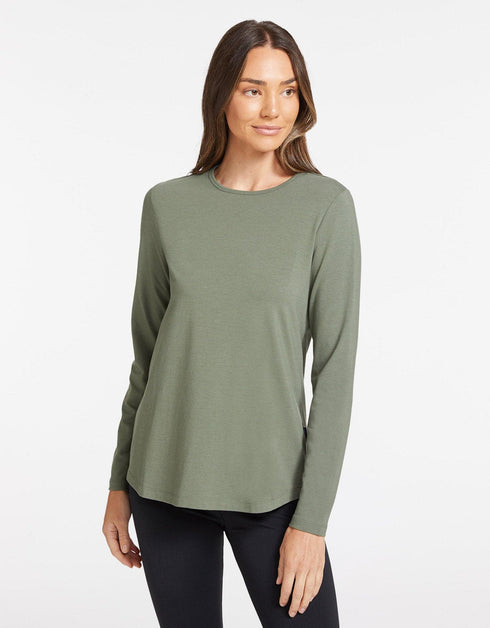 Loose Fit Long Sleeve Swing Top UPF 50+ Sensitive Collection