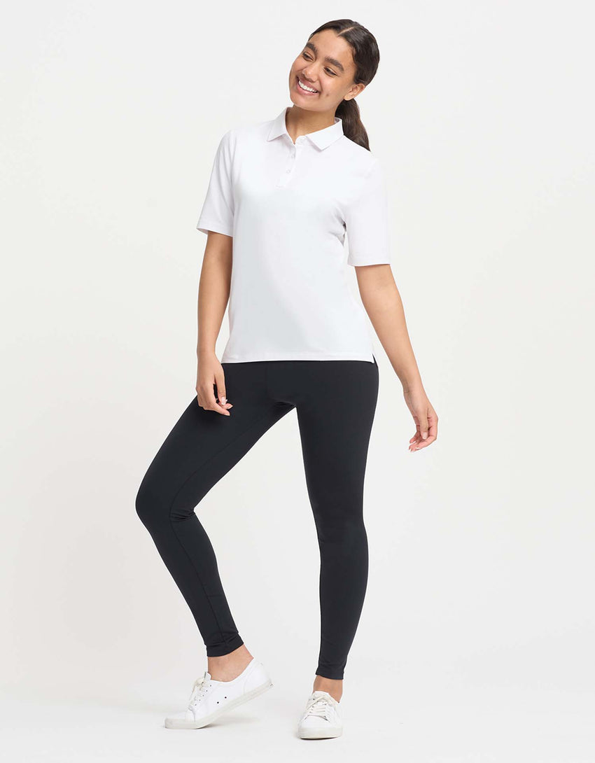 UPF 50+ Sun Protective Polo Shirt for Women - Sensitive Fabric